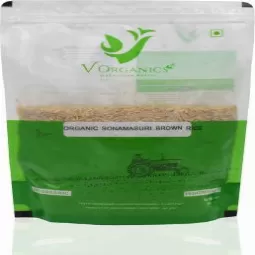 V Organics Organic Sonamasuri Brown Rice ...