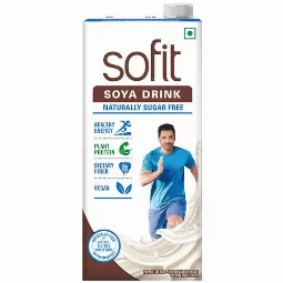 Sofit Soya Drink Sugar Free, 1 L Tetra...