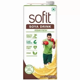 Sofit Soya Drink Kesar Pista, 1 L Tetra...