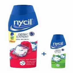 Nycil Prickly Heat Powder - Cool Gulabjal...