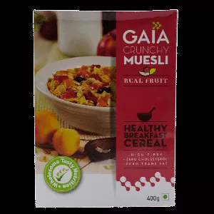 Gaia Muesli - Real Fruit, 400 G...