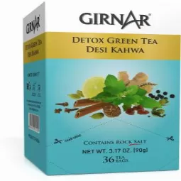 Girnar Detox  Green Tea - 36 Bag...