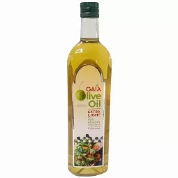 Gaia Extra Light Olive Oil, 1 L Bottle...