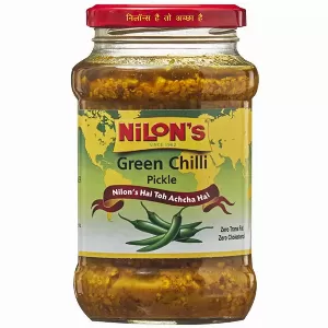 Nilon's Green Chilli Pickle 375gm...