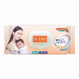 Tulips Sensitive Baby Wet Wipes 72 Pcs...