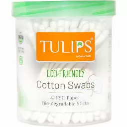 Tulips Eco - Friendly Cotton Ear Buds/swa...