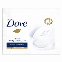 Dove Cream Beauty Bathing Bar, Has 1/4th ...