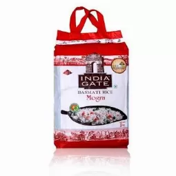 India Gate Basmati Rice Bag, Mogra, 5kg...