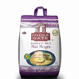 India Gate Basmati Rice - Mini Mogra, 5kg...