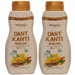 Patanjali Advance Dant Kanti Manjan, 100g...