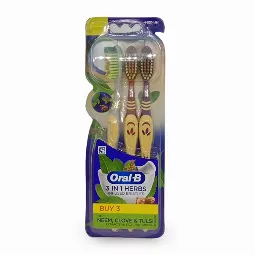 Oral-b 3 In 1 Herb Infused Bristles Tooth...