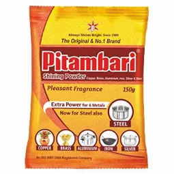 Pitambari Shining Powder 150gm For 6 Meta...