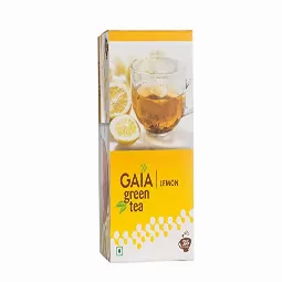 Gaia Green Tea Lemon 25 Tea Bags...