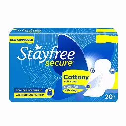 Stayfree Secure Cottony Wings (pack Of 20...