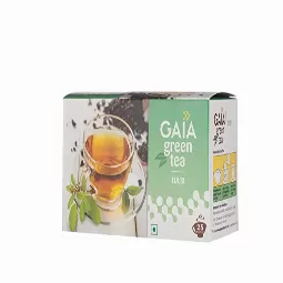 Gaia Tulsi Green Tea (25 Tea Bags)...