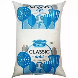 Mother Dairy Curd - Classic, 1kg Pouch...