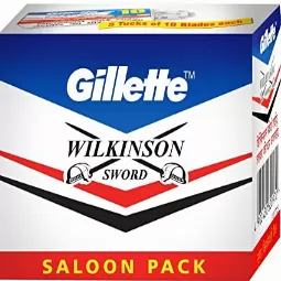 Gillette 100 X Wilkinson Sword Double Edg...