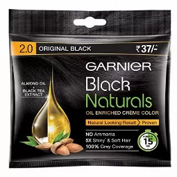 Garnier Black Naturals Hair Color, 20ml +...