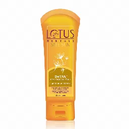 Lotus Safe Sun Detan After-sun Face Pack,...