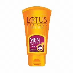 Lotus Safe Sun Men Sunscreen Spf 30 Pa+++...