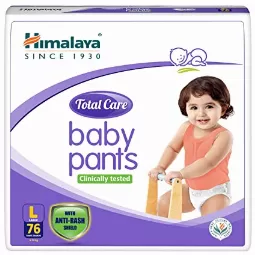 Himalaya Total Care Baby Pants Diapers, L...