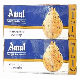 Amul Ice Cream - Afghan Dry Fruit, 750ml ...