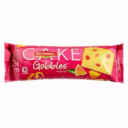 Britannia Gobbles Fruit Cake - 50 G...