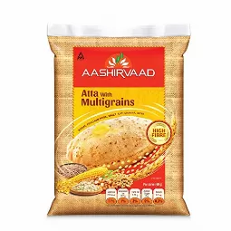 Aashirvaad Atta With Multigrains, 5kg...