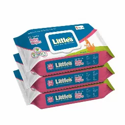 Little's Soft Cleansing Baby Wipes Lid Pa...