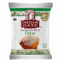 India Gate Basmati Rice Dubar, 1kg...