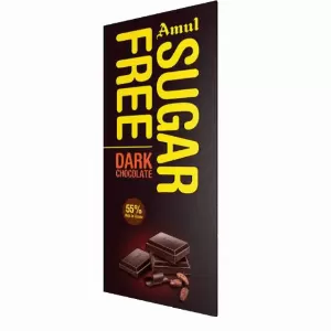 Amul Sugar Free Dark Chocolate - 150 Gm...