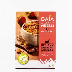 Gaia Muesli Strawberry 400 Gm...