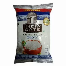 India Gate Super Basmati Rice 1 Kg + 250 ...