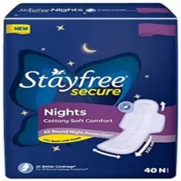 Stayfree Secure Nights Cottony Soft Comfo...