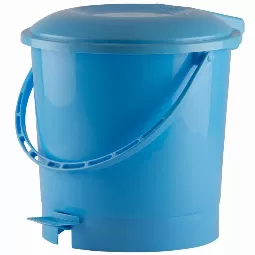 Mk Pedal Bin-107 Dustbin 7ltr Blue 370gm...